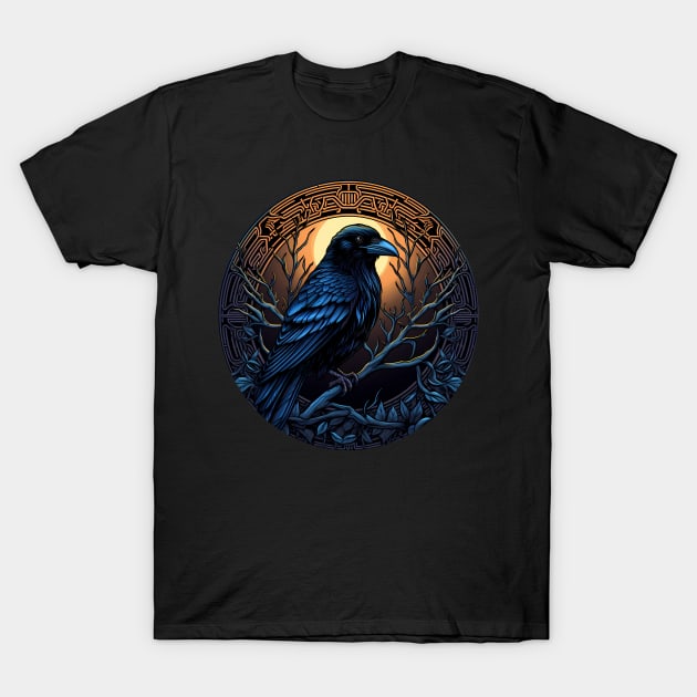 Viking Raven - Norse inspired T-Shirt by Seraphine